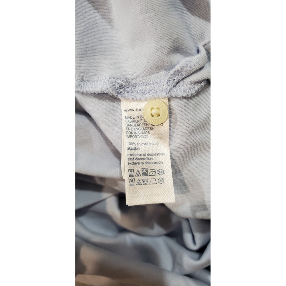 Tommy Hilfiger Men's Blue Polo Shirt 2XL 100% Cotton Classic Short Sleeve‎ - Picture 7 of 7